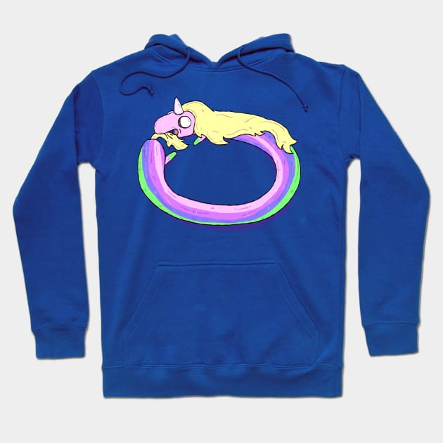 Adventure Time - Lady Rainicorn Hoodie by surfinggiraffecomics